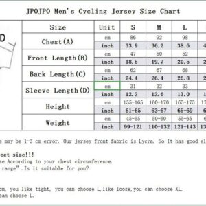 JPOJPO Women's Cycling Jersey Long Sleeve Bike Shirts Tops Lycal Cuff Reflective XL Colorful