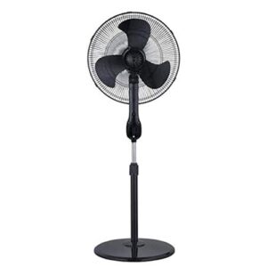 utilitech 18-in 3-speed indoor stand fan with timer and remote control