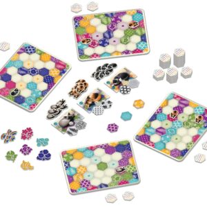 AEG & Flatout Games | Calico - Award Winning Board Game for the Whole Family | From the Creators of Cascadia | Easy to Learn | Quick to Play | Make Quilts and Attract Cats! | Ages 10 and up