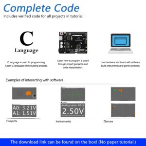 Freenove RFID Starter Kit V2.0 with Board V4 (Compatible with Arduino IDE), 267-Page Detailed Tutorial, 198 Items, 49 Projects