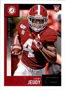 2020 score #427 jerry jeudy alabama crimson tide nfl football card (rc - rookie card) nm-mt