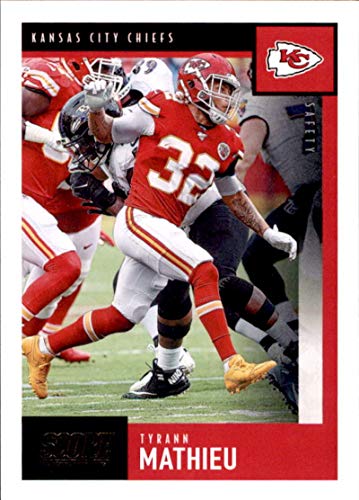 2020 Score Football #141 Tyrann Mathieu Kansas City Chiefs Official NFL Trading Card From Panini America