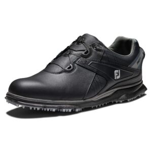 footjoy men's pro|sl boa previous season style golf shoe, black, 9.5
