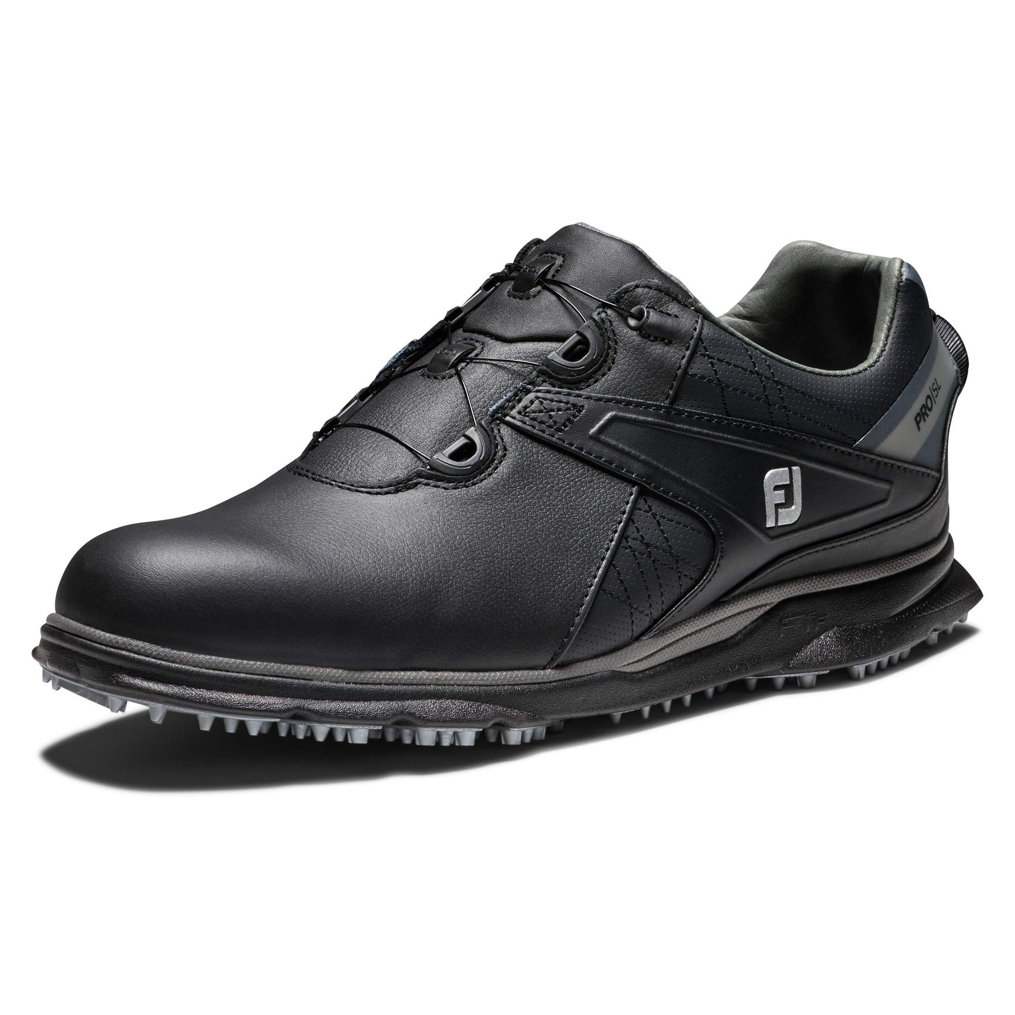 FootJoy Men's Pro|sl Boa Previous Season Style Golf Shoe, Black, 9.5