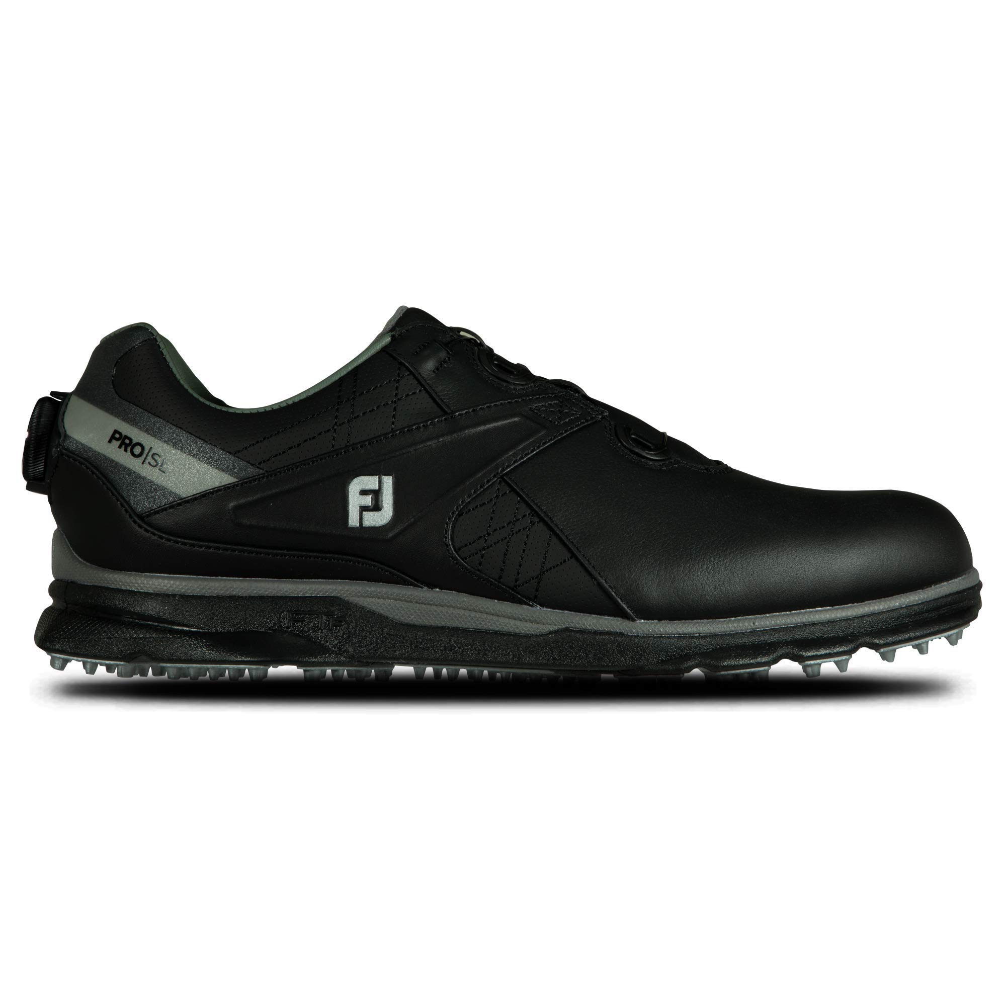 FootJoy Men's Pro|sl Boa Previous Season Style Golf Shoe, Black, 9.5