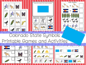 30 printable colorado state symbols themed games and activities
