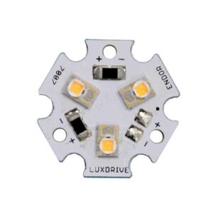 luxeon rebel pc amber led star board (3-up)