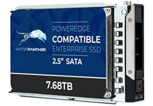 7.68tb sata 6gb/s 2.5" ssd for dell poweredge servers | enterprise drive in 14g tray