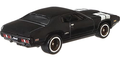 Hot Wheels 1971 Plymouth GTX, Fast & Furious1:64 Scale Diecast Vehicle, Toys for Kids Age 3 and Up, Toys for Boys