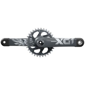 sram x01 eagle crankset - 170mm, 12-speed, 32t, direct mount, dub spindle interface, lunar/polar, c2