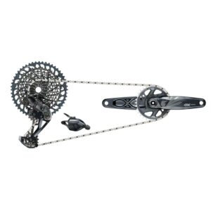 sram gx eagle groupset - 170mm boost crankset, 32t, dub, trigger shifter, rear derailleur, 12-speed 10-52t cassette and 12-speed chain