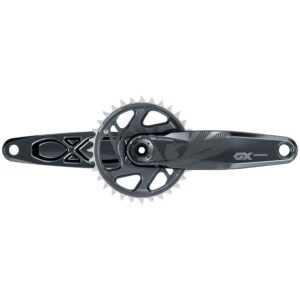 sram gx eagle boost crankset - 175mm, 12-speed, 32t, direct mount, dub spindle interface, lunar