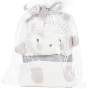 Lily and Page Baby Gifts for Newborn Boys, Girls Shower Unique Gift Set Plush Travel Blanket (Baby Neutral Set, Baby)