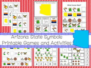 30 printable arizona state symbols themed games and activities