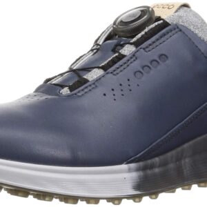 ECCO Men's S-Three BOA Gore-TEX Waterproof Hybrid Golf Shoe, Ombre/White, 9-9.5