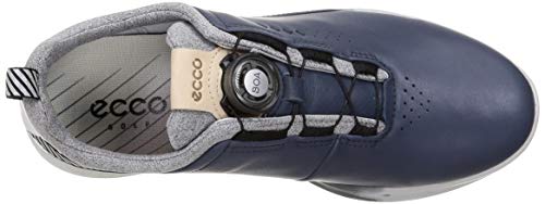 ECCO Men's S-Three BOA Gore-TEX Waterproof Hybrid Golf Shoe, Ombre/White, 9-9.5