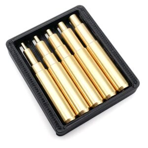 virtjoule heat set insert tips for sizes m2, m2.5, m3, m4, and m5 - soldering iron tips for 3d printer users, 3d printing accessories compatible with hakko fx-888d and weller sp40nkus soldering irons