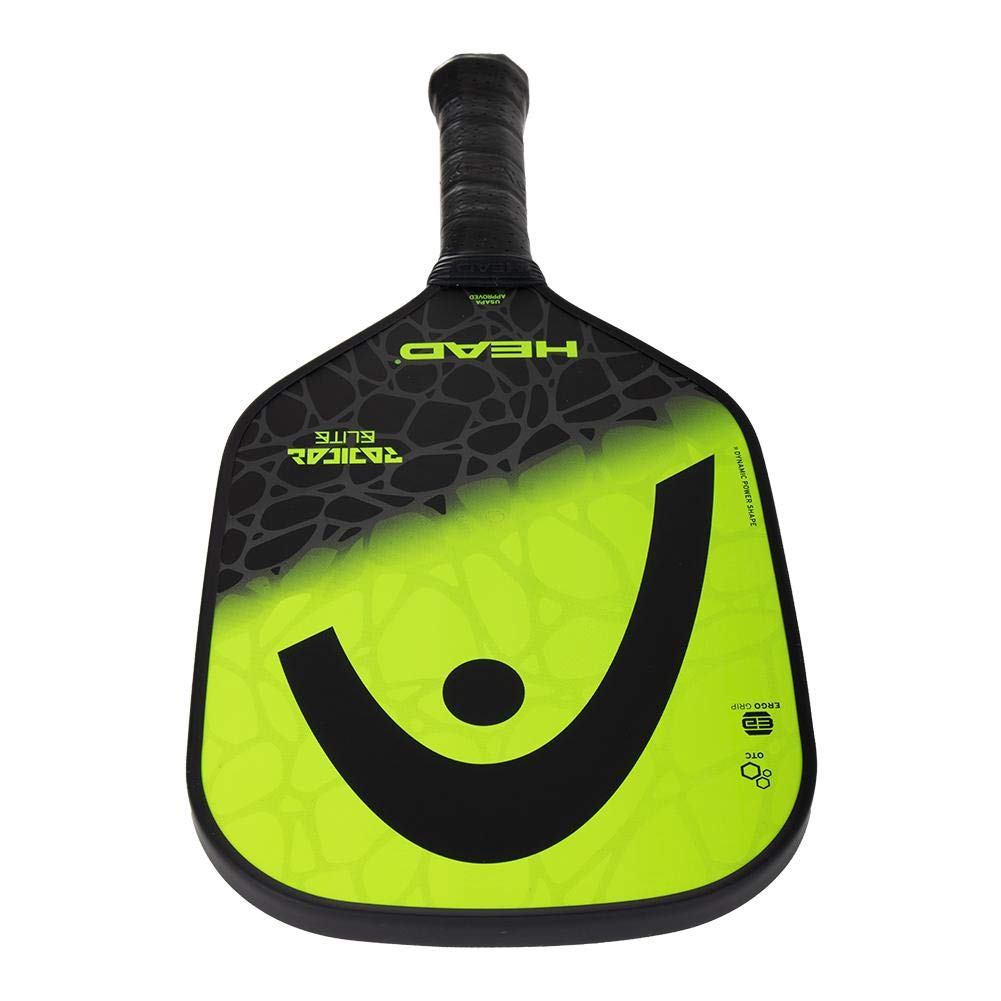 HEAD Fiberglass Pickleball Paddle - Radical Elite Paddle with Honeycomb Polymer Core & Comfort Grip