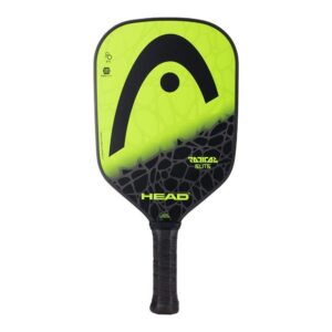 head fiberglass pickleball paddle - radical elite paddle with honeycomb polymer core & comfort grip