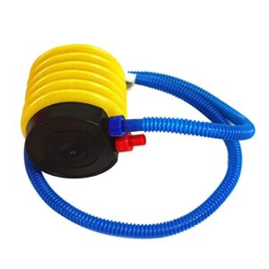 Peiiwdc Foot Pump with Nozzle for Inflate Pool Toys, Foot Pump for Inflatables Manual, Air Pump for Float Boat, Inflator Pump for Swim Rings