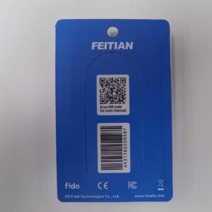 FEITIAN ePass K40 USB Security Key - Two Factor Authenticator - USB-C with NFC, FIDO U2F + FIDO2 - Help Prevent Account Takeovers with Multi-Factor Authentication