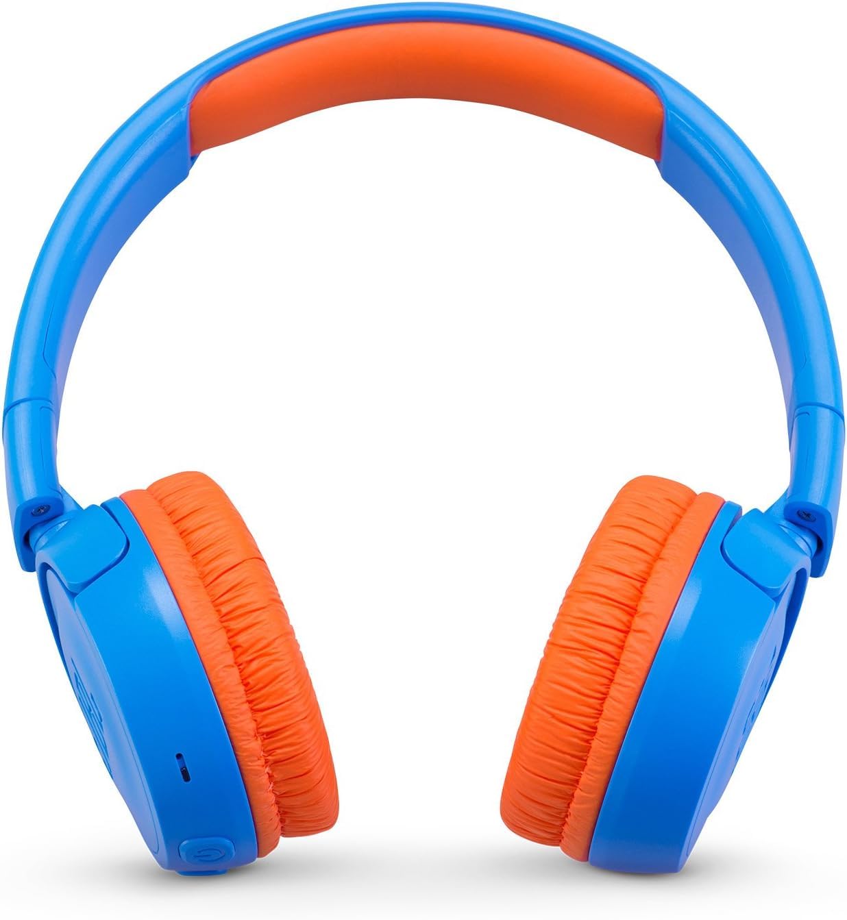 JBL JR 300BT On-Ear Wireless Bluetooth Headphones - Blue / Orange (Renewed)