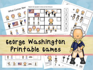 30 printable george washington themed games and activities