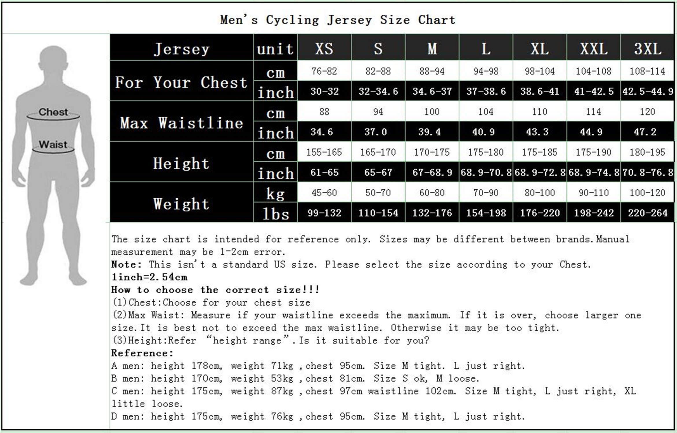 JPOJPO Men's Cycling Jersey Vest USA Bike Sleeveless Shirt Sets S-3XL Reflective 3-Pockets