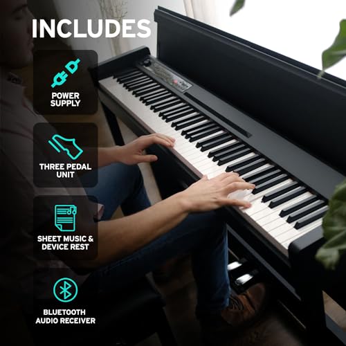 Korg, 88-Key Digital Pianos-Home (C1AIRWBK)