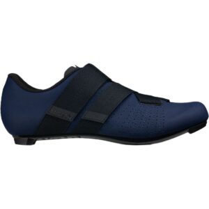 Fizik Men's Tempo R5 Powerstrap Road Cycling Shoes - Navy/Black (Navy/Black - 42.5)