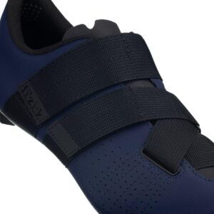 Fizik Men's Tempo R5 Powerstrap Road Cycling Shoes - Navy/Black (Navy/Black - 42.5)