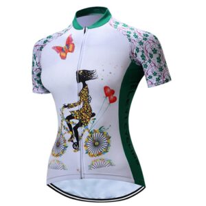 women's cycling jersey riding bicycle clothing bike wear clothes short sleeve shirts