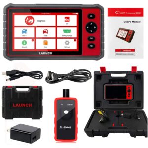 2024 LAUNCH CRP909e Full System OBD2 Scanner, OE-Level Diagnostic Tool, 28+ Reset Scanner, Injector Coding, ABS Bleeding, Auto Vin 2 Yrs Free Update