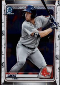 2020 bowman chrome prospects #bcp-18 triston casas rc rookie boston red sox mlb baseball trading card