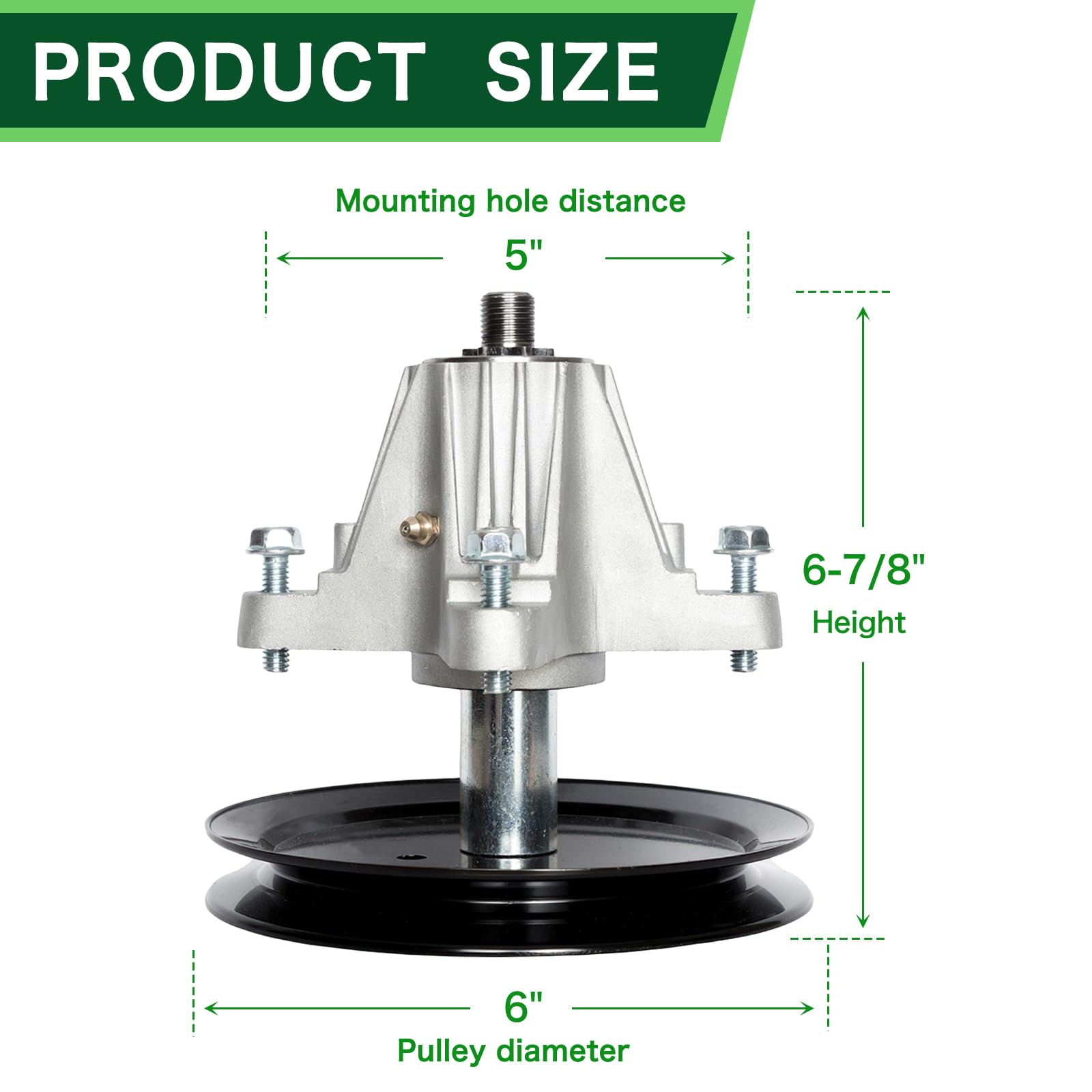 TENGMUJX 918-04822 Spindle Assembly Replace OEM 918-04822A 618-04822 918-04889 30-8001 Compatible with 42" Decks Cub Cadet/MTD/Troy-Bilt LTX1040 LTX1042 LTX1045 RZT-42