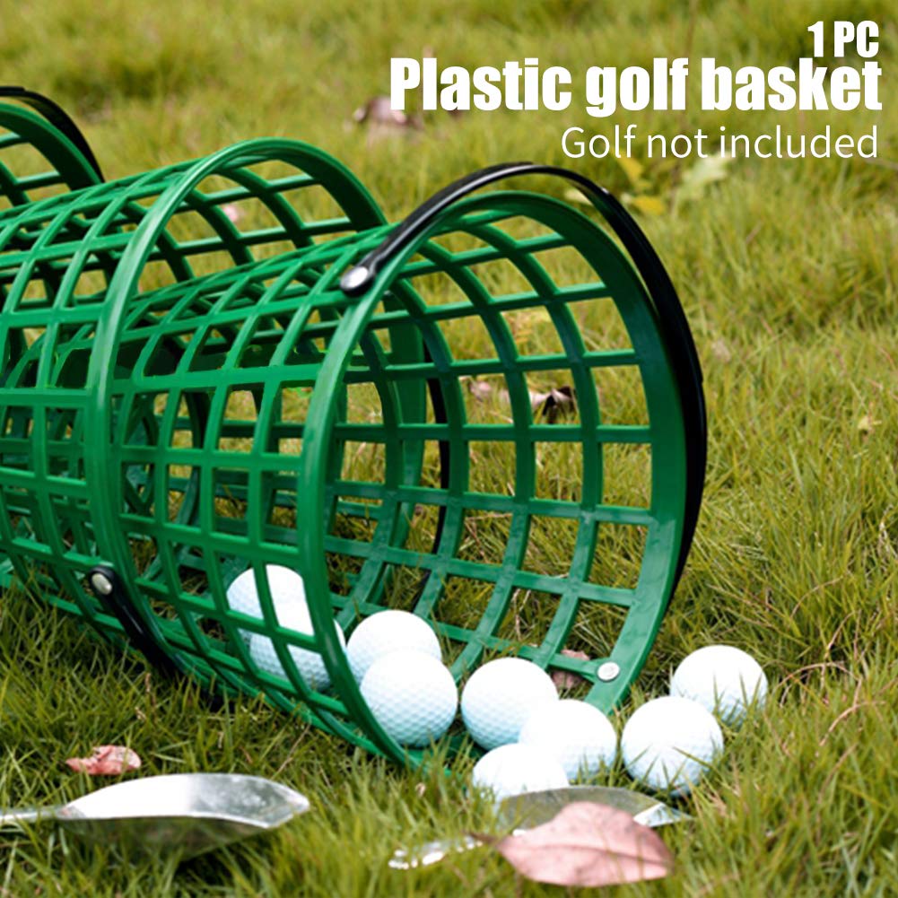 Golf Range Baskets Ball Carrying Buckets Golfball Storage Container with Handle for Outdoor Sport