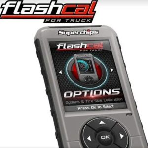 NEW SUPERCHIPS FLASHCAL F5 IN-CAB TUNER,GASOLINE,COMPATIBLE WITH 1999-2020 FORD F-SERIES GAS TRUCKS,1999-2018 FORD F-SERIES DIESEL TRUCKS & 2019 FORD F-150 3.0L POWER STROKE DIESEL ENGINES