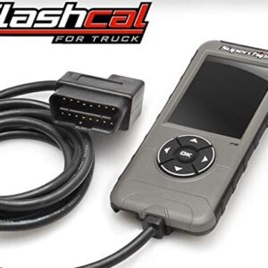 NEW SUPERCHIPS FLASHCAL F5 IN-CAB TUNER,GASOLINE,COMPATIBLE WITH 1999-2020 FORD F-SERIES GAS TRUCKS,1999-2018 FORD F-SERIES DIESEL TRUCKS & 2019 FORD F-150 3.0L POWER STROKE DIESEL ENGINES