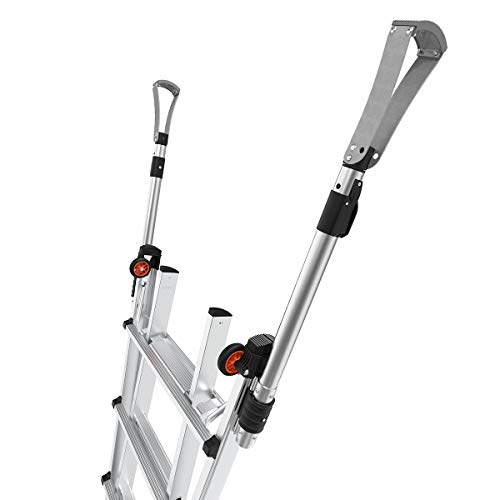 Little Giant Ladders, Epic, M26, 26 ft, Multi-Position Ladder, Aluminum, Type 1A, 300 lbs weight rating, (16826-818)