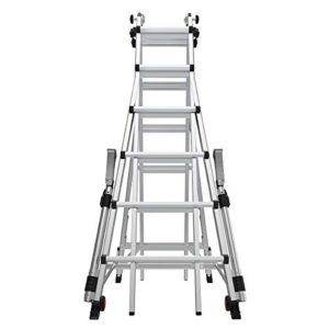 Little Giant Ladders, Epic, M26, 26 ft, Multi-Position Ladder, Aluminum, Type 1A, 300 lbs weight rating, (16826-818)