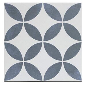 aster white square 9 in. x 9 in. matte porcelain tile sample