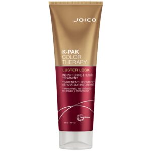 joico k-pak color therapy luster lock instant shine & repair treatment | for color-treated hair | boost color vibrancy | repair breakage | with keratin & argan oil | 8.5 fl oz