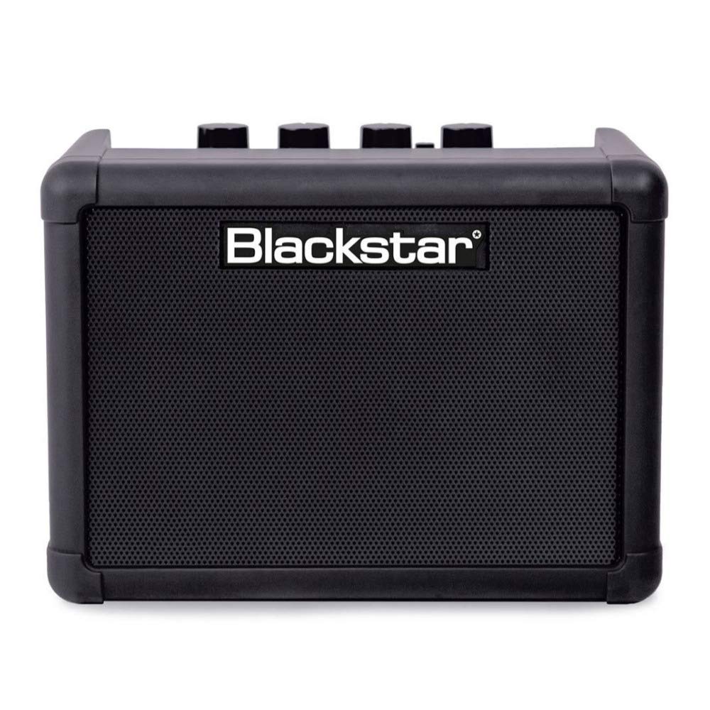 Blackstar FLY3BLUE Electric Guitar Mini Bluetooth Amplifier Bundle with 10-Foot Instrument Cable (2 Items)