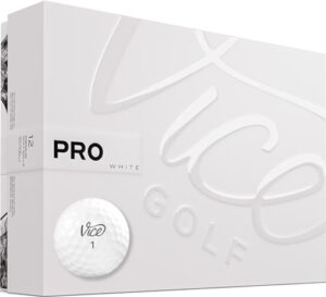 vice pro golf balls (white)