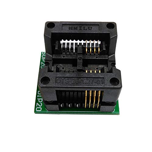 Davitu Electrical Equipments Supplies - CH341 CH341A USB programmer SOP16 DIP16 SOP8 DIP8 IC socket programer IC socket support many 24/25XX SPI flash EEPROM chip - (Color: CH341 programmer)