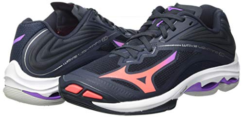 Mizuno Women's Volleyball Shoe, Indiai Fierycoral2 265c, 8.5