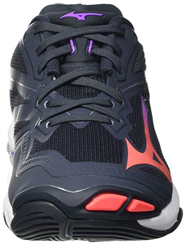 Mizuno Women's Volleyball Shoe, Indiai Fierycoral2 265c, 8.5