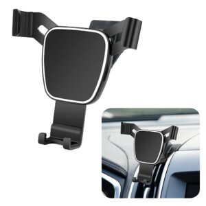 musttrue lunqin car phone holder for 2015-2024 ford edge suv auto accessories navigation bracket interior decoration mobile cell phone mount