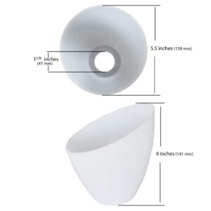 Room Basics 3-Light Floor Lamp with White Frosted Acrylic Shades - Uses Standard Bulbs E26- Adjustable 3-Spotlight Standing Floor Lamp