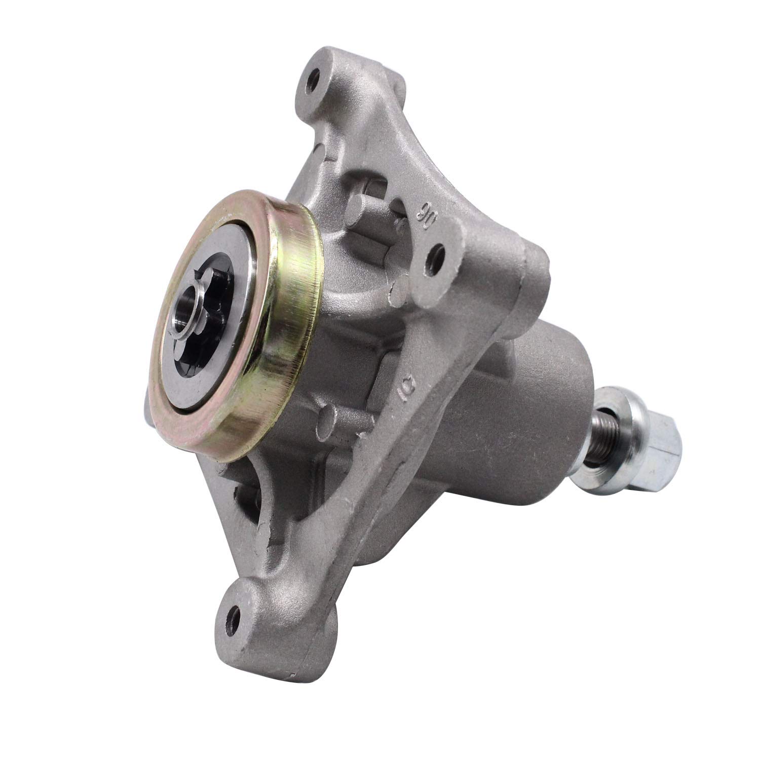 TAKPART Spindle Assembly Replaces Replacement for Husqvarna AYP 48" Decks 2002 & Newer with 4 Bolts Zerk 174356 532174356